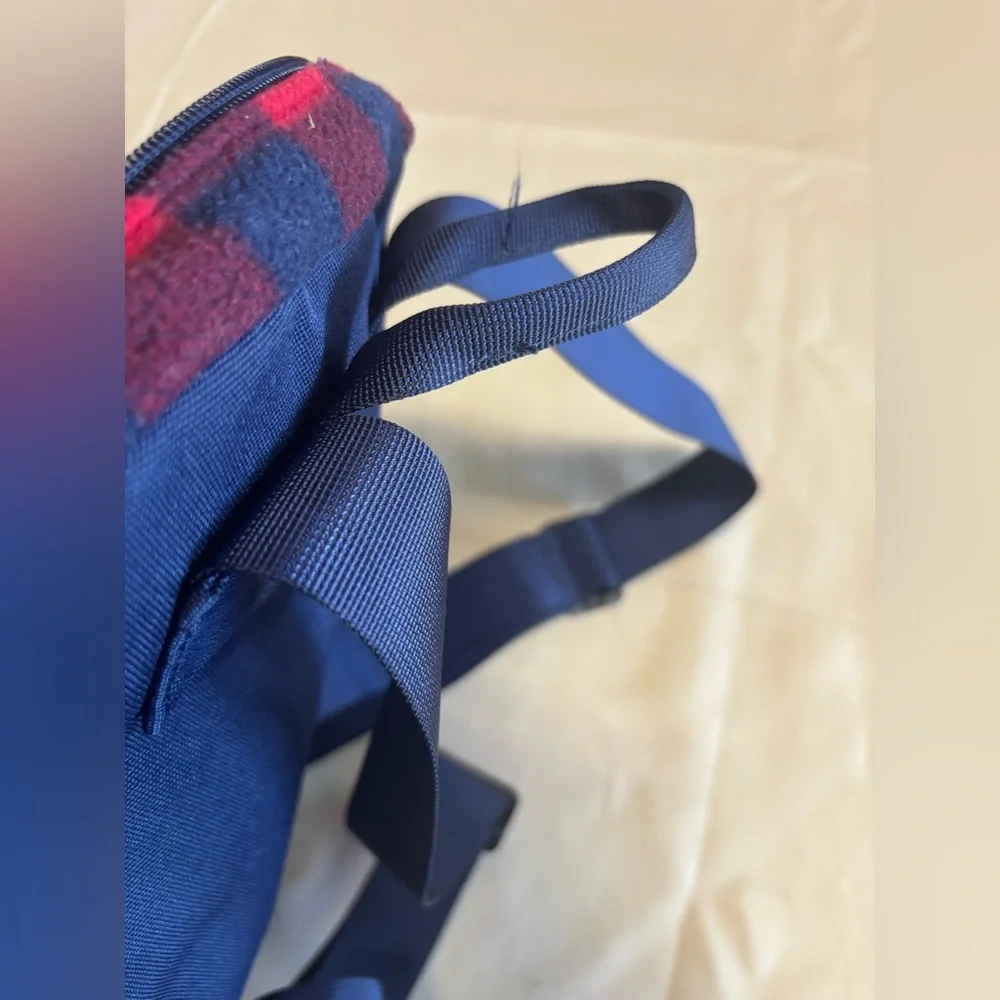 Red and Blue‎ Buffalo Plaid Mini Backpack